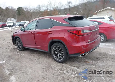2020 Lexus Rx 350 F Sport Performance z USA, uszkodzony, nr VIN 2T2YZMDA3LC228132
